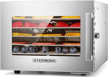 Дегідратор на 6 полиць, 400 Вт Steinborg