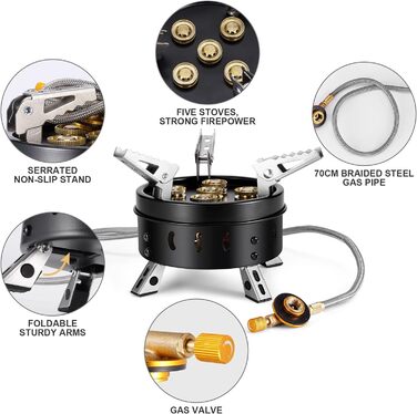 Складна кемпінгова газова плита 11000 Вт Odoland