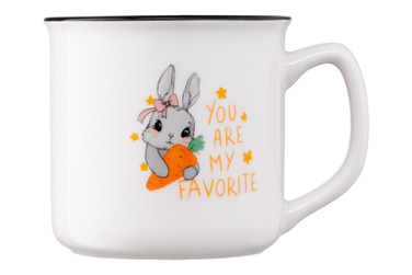 ARDESTO Cute чашка для кролика, 320 мл, фарфор