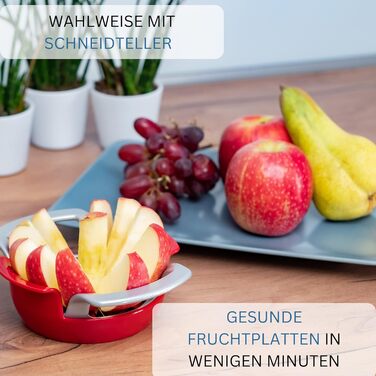 Слайсер для яблук і груш Westmark/серцевина для фруктів, ø 9 см, алюміній/нержавіюча сталь, Divisorex, срібло, 51102260