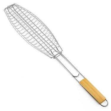 Решітка-гриль для риби 35х14 см Код: 012288 GRILLI