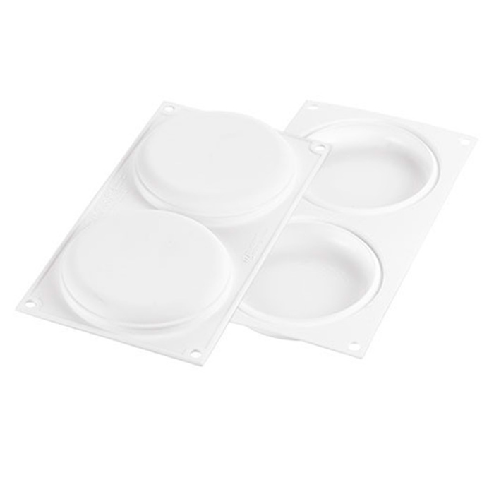 DECOR ROUND 230 Форма силіконова 'круг' Ø122 h 20 мм (230 мл x 2)