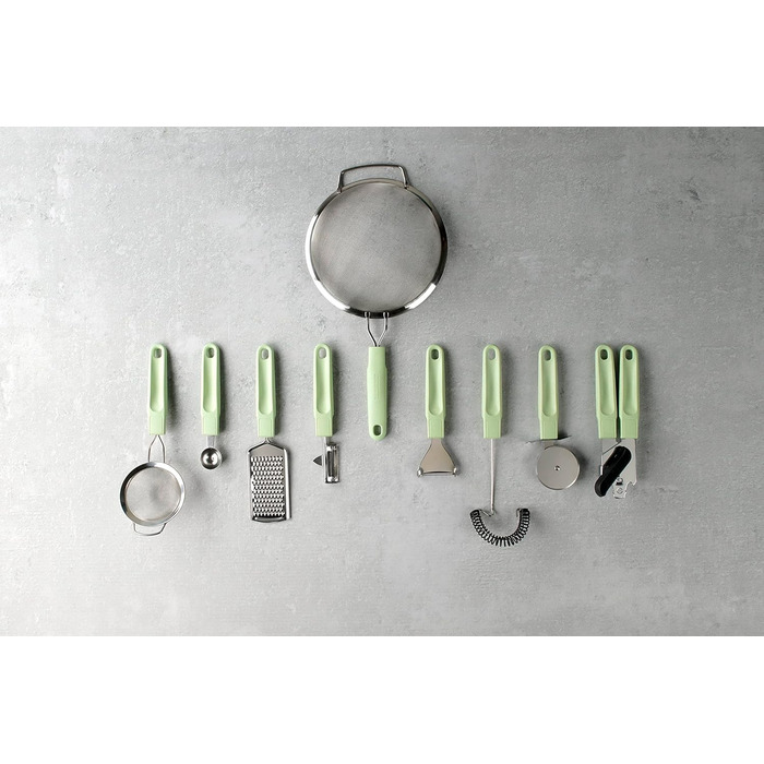 Консервный нож 21 x 6 см зеленый Ecolution Fackelmann