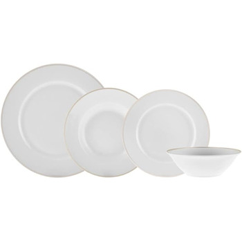 Набір порцелянового посуду з 24 предметів на 6 осіб KARACA