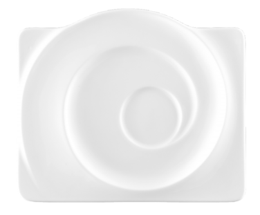 Блюдце до чашки 19.5 см біле Paso Seltmann