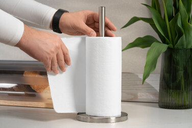 ARDESTO Держатель для бумажных полотенец Gemini 15х33см, нержавеющая сталь