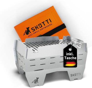 Складний гриль для кемпінгу SKOTTI