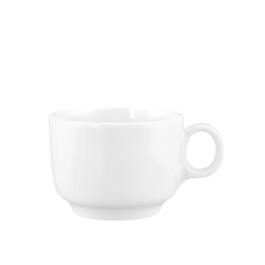Чашка для кави 0,21 л з ручкою, біла Sento Home Seltmann Weiden