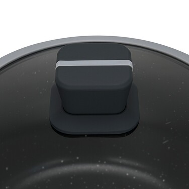 Кастрюля со стеклянной крышкой 24 см 4,5 л LUXURIA Fissman