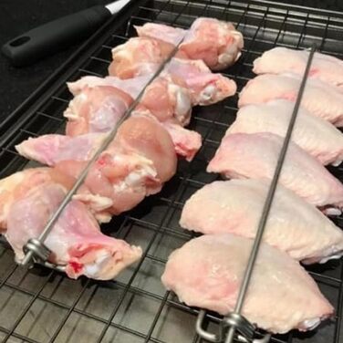 Набор шампуров из нержавеющей стали 8 шт KOKSII