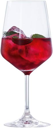 Набір скла з 4 предметів, кришталеве скло, 360 мл, спеціальні келихи, 4390179 (літні келихи для напоїв)