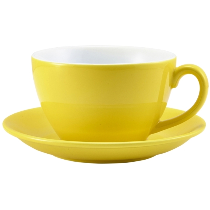 Чашка 340 мл, жовта, Color Tea, GenWare