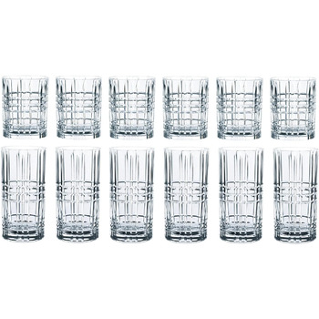Набір з 12 склянок для віскі та лонгдрінків, Highland Nachtmann