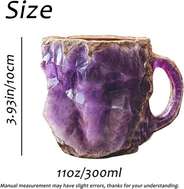 Набір кавових чашок з мінерального кристалу 2 шт ZANWANXIN