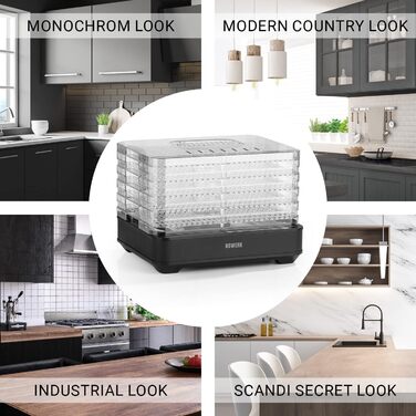 Дегидратор на 5 полок, 420 Вт N8WERK