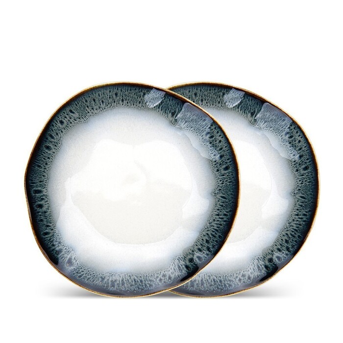 Набір Fissman з 2-х тарілок GALACTICA 21 см порцеляна (13631)