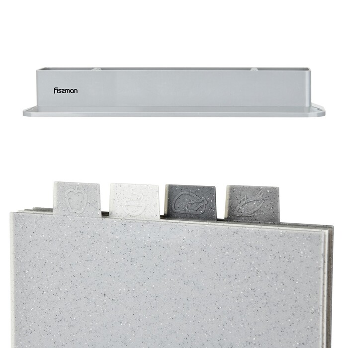 Набір обробних дощок Fissman 29х22 см 4 предмета (8017)