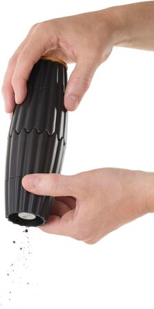 Мельница для перца и соли двойная магнитная, черная MagTwo AdHoc