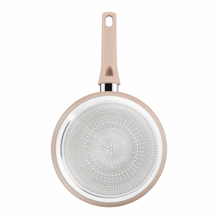 Сотейник Tefal Delight, з кришкою, 24см, алюміній, бпкеліт, бежевий
