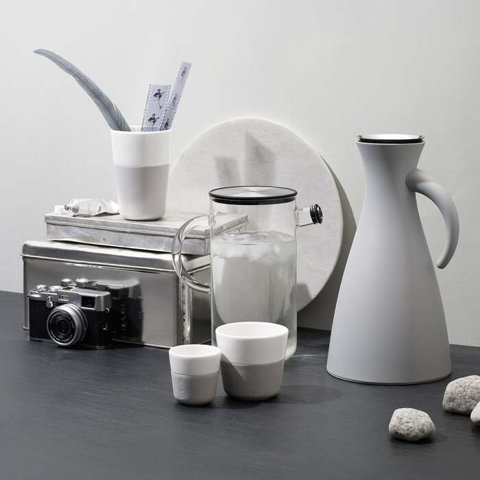 Кавовий вакуумний глечик 1 л лимонний Kaffee-Isolierkanne Eva Solo