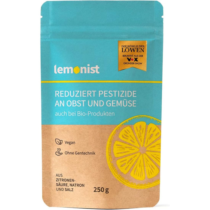 Засоби для миття овочів та фруктів 1 кг lemonist