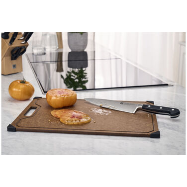 Обробна дошка 37 x 25 см, деревоволокно, коричневий Zwilling