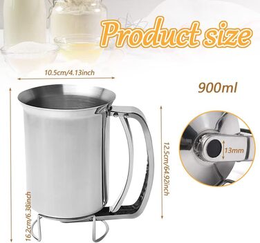 Диспенсер для тіста 900 мл PERFETSELL