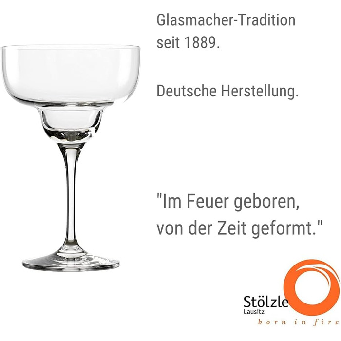 Коктейльні чаші Stlzle Lausitz Grandezza 240 мл / Набір з 6 келихів для мартіні/Келихи для аперитиву/Cosmopolitan Келихи Посудомийна машина безпечна та ударостійка (коктейльні чаші)