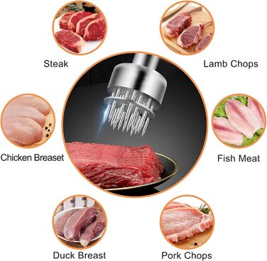 Молоток для мяса из нержавеющей стали 19,5 см LMYKH