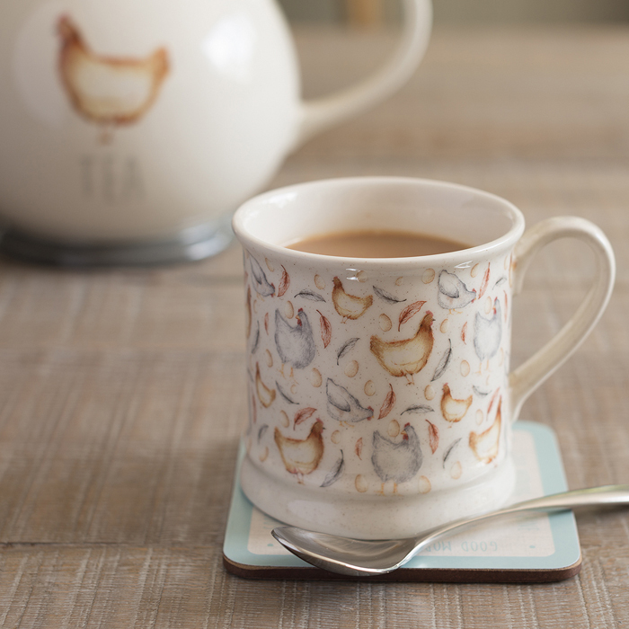 Кружка для чая CreativeTops CHICKEN FEATHER LANE, 280 мл