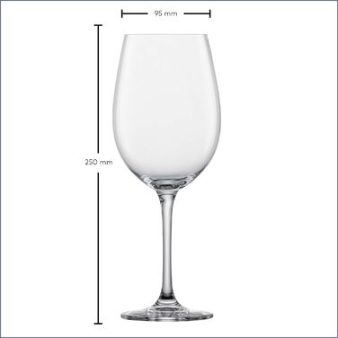 Келих для червоного вина 0,65 л, набір 6 предметів, Classico Schott Zwiesel