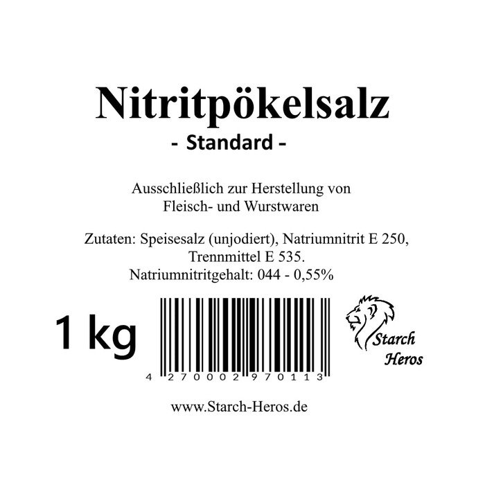 Сіль нітритна для копчення 1 кг Starch Heros