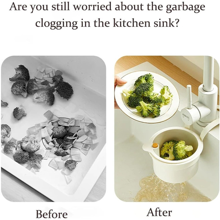 Сітчастий фільтр для раковини, білий Generisch