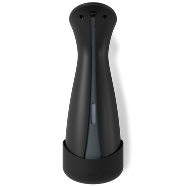 Диспенсер для мила сенсорний настінний 255 мл чорний / сірий Otto Umbra