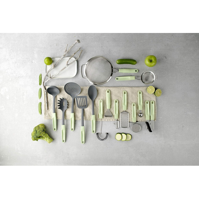 Набір з 2 кухонних сит 20 і 9 см, зелені Ecolution Fackelmann