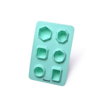 Форма для льда и шоколада Fissman 6 ячеек Геометрия 16,5x10,5x3 см (6567)