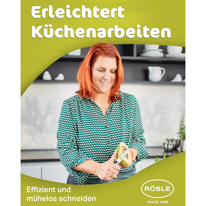 Ніж для чищення овочів 8 см Wolfgrey Rosle