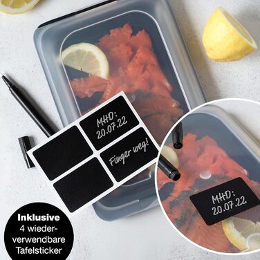 Набір з 4 контейнерів для нарізок Moritz & Moritz