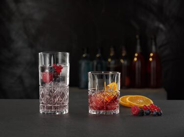 Набір з 12 склянок для віскі та лонгдринків, Highland Nachtmann