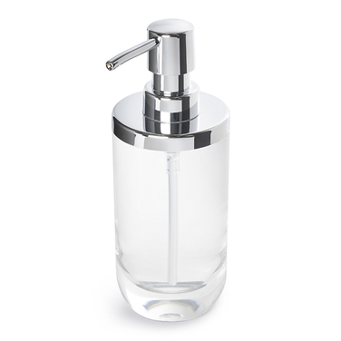Диспенсер для рідкого мила 7х7х18 см прозорий Junip Umbra