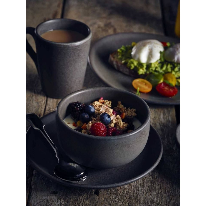 Пиала круглая, 11.5 см, 360 мл, Terra Stoneware Antigo, GenWare