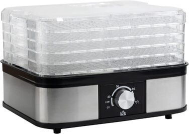 Дегідратор на 5 полиць, 245 Вт HOMCOM