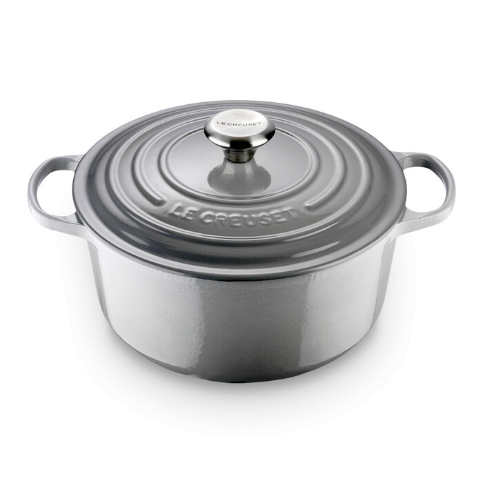 Каструля кругла 4,2 л димчасто-сіра Le Creuset