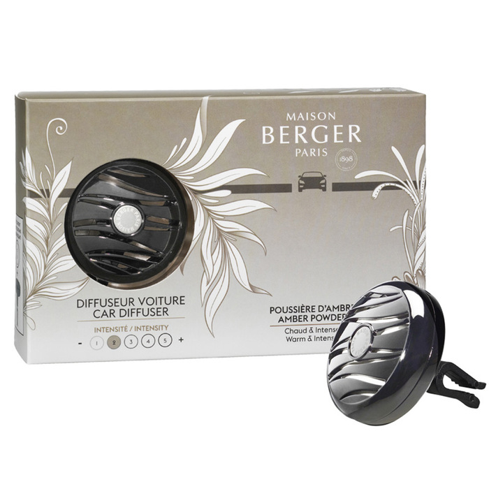 Диффузор для автомобиля Maison Berger Paris с ароматом AMBER POWDER