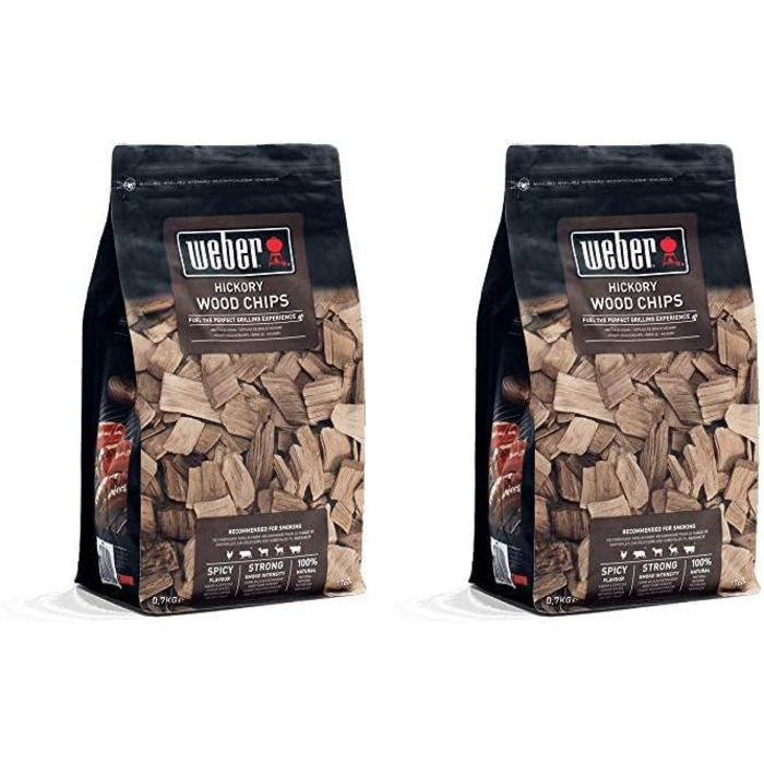 Треска древесины гикори для копчения 1,4 кг Weber