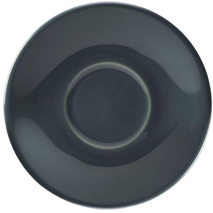 Блюдце 12 см, сіре, Color Tea, GenWare