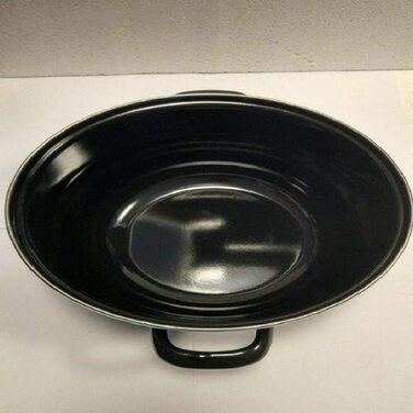 Эмалированный горшок для мидий 4,85 л, черный Kitchencraft