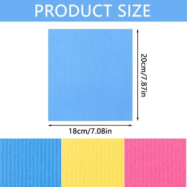 Серветки для прибирання кухні 6 шт. 18 х 20 см BloomExcellent