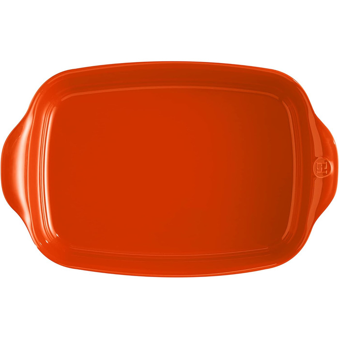 Форма для запікання прямокутна 36,5 x 23,5 x 7 см, помаранчева Emile Henry