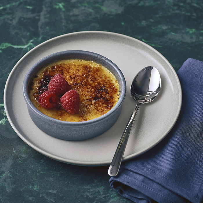 Тарілка 18 см, сіра, Sereno Cirrus, GenWare